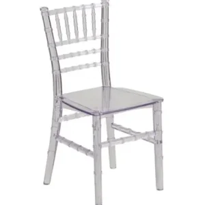 Clear kids resin chaivari chairs